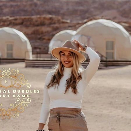 Rum Royal Bubbles Luxury Camp Lejlighed Wadi Rum Eksteriør billede