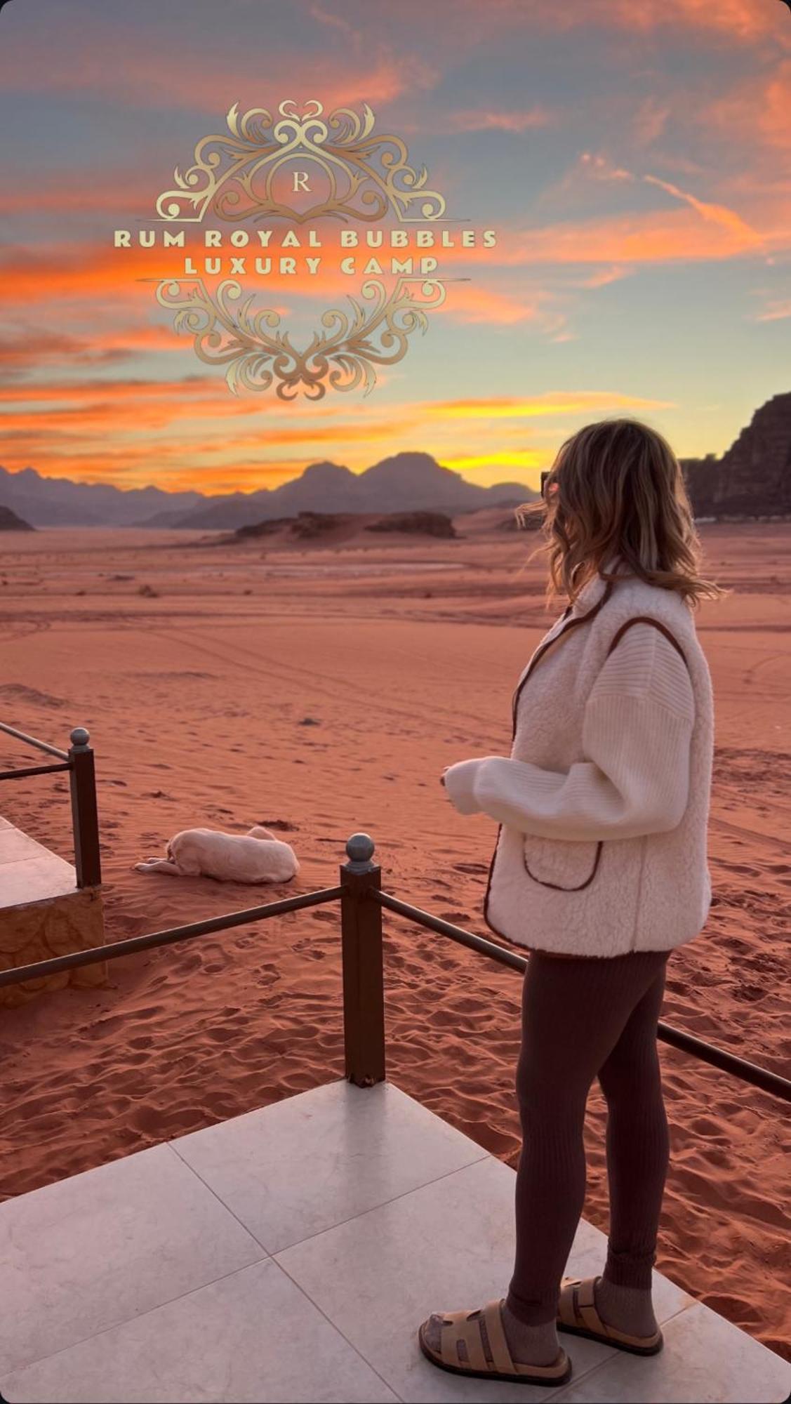 Rum Royal Bubbles Luxury Camp Lejlighed Wadi Rum Eksteriør billede