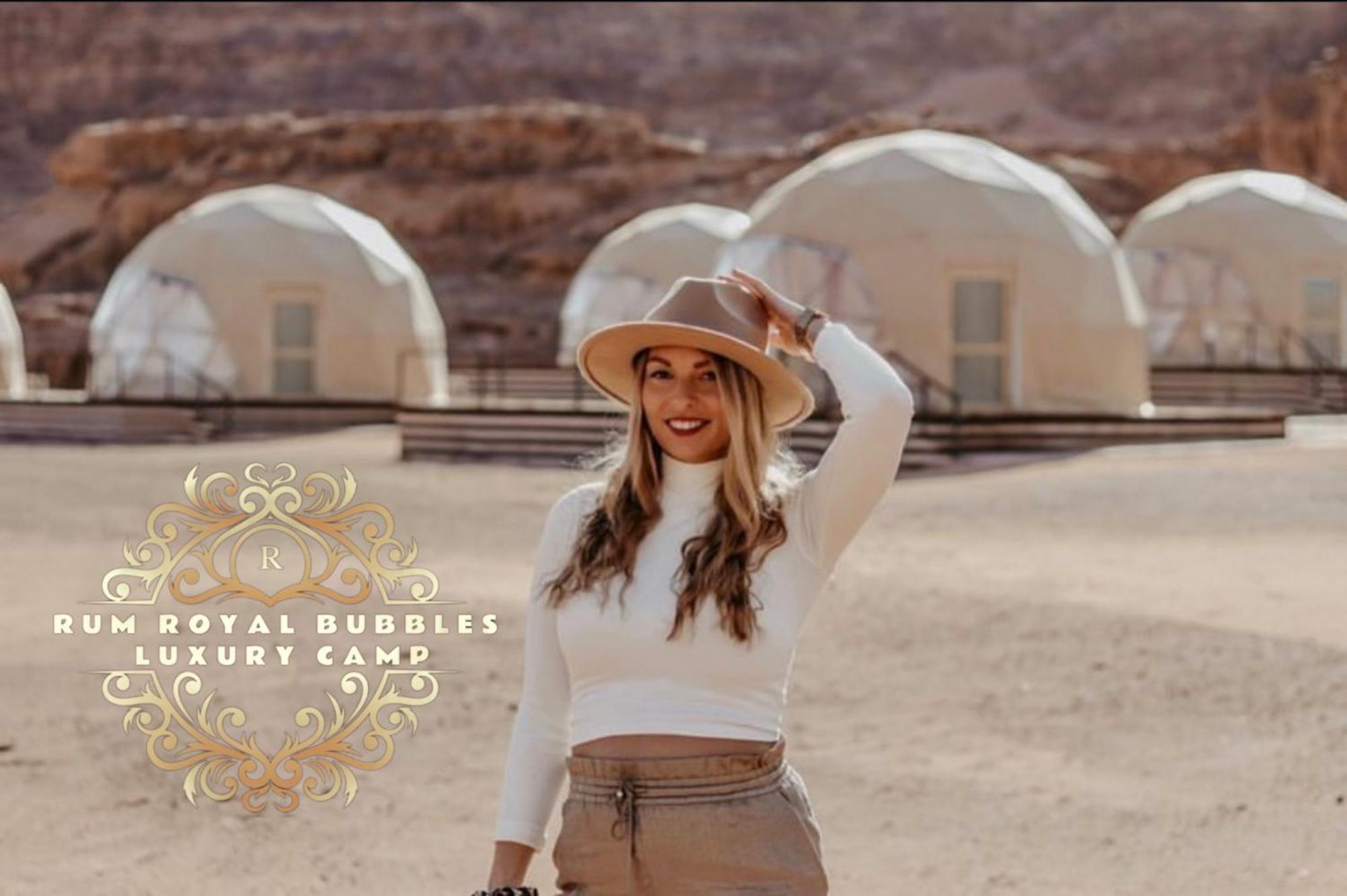 Rum Royal Bubbles Luxury Camp Lejlighed Wadi Rum Eksteriør billede