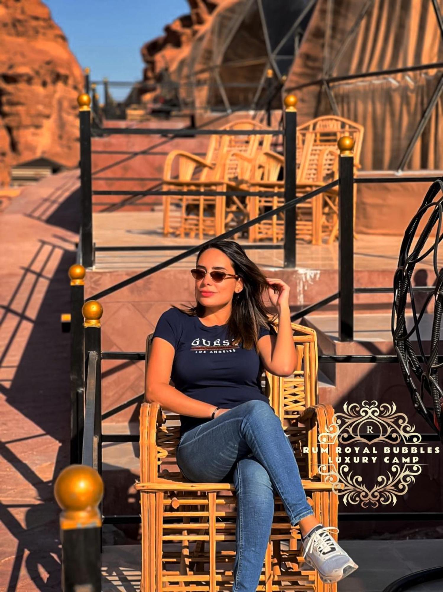 Rum Royal Bubbles Luxury Camp Lejlighed Wadi Rum Eksteriør billede