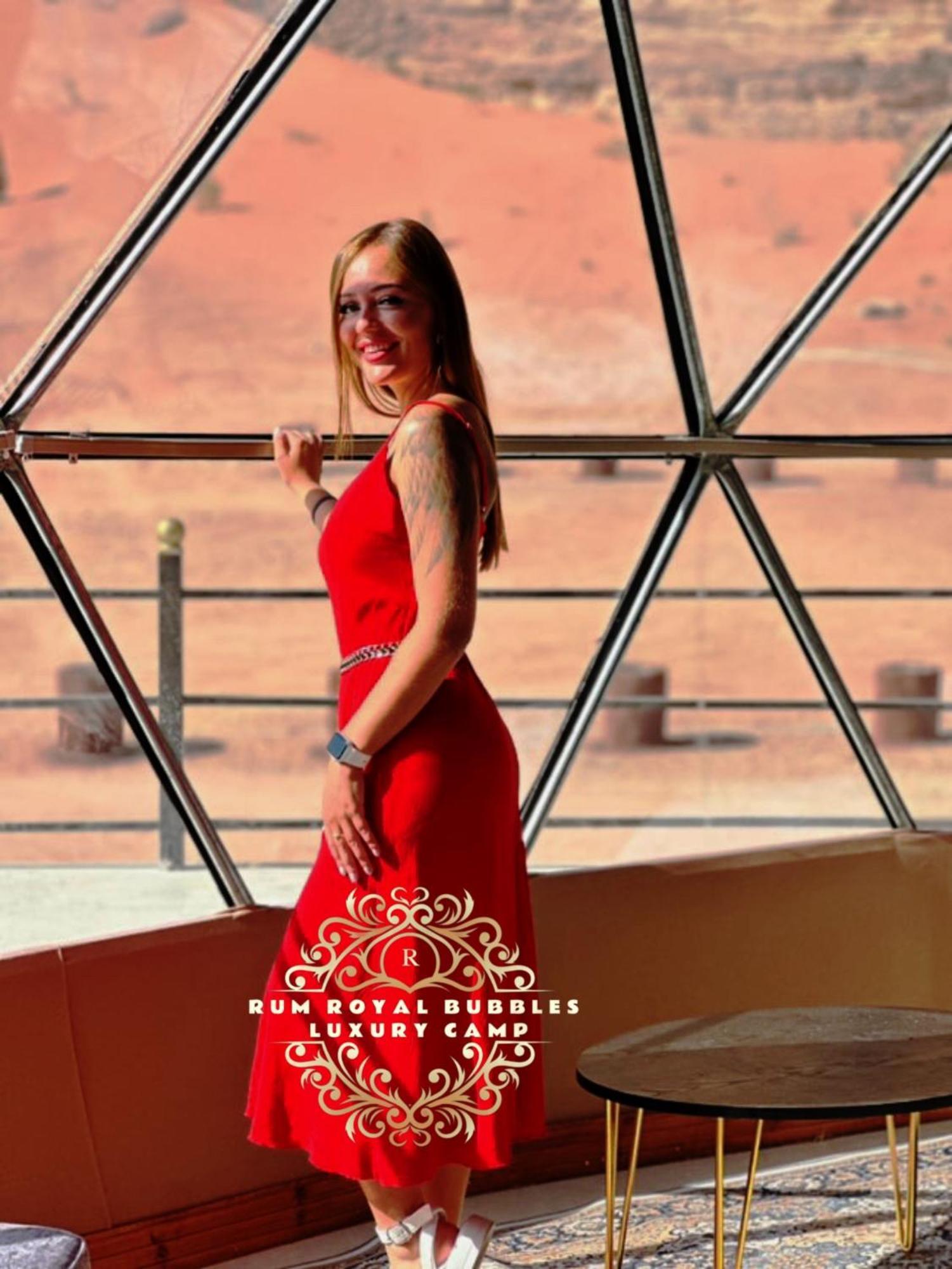 Rum Royal Bubbles Luxury Camp Lejlighed Wadi Rum Eksteriør billede