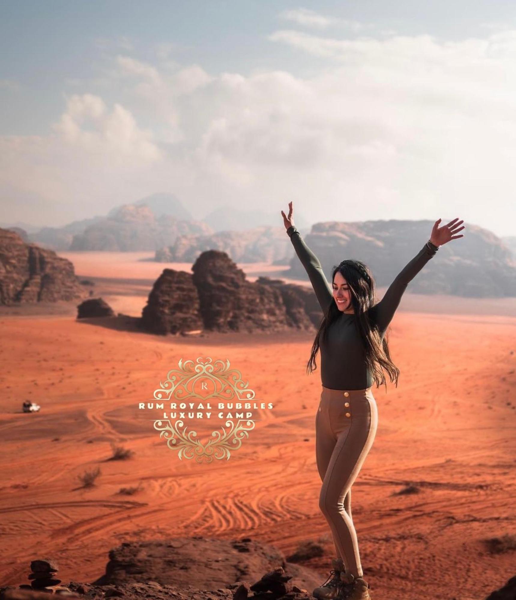 Rum Royal Bubbles Luxury Camp Lejlighed Wadi Rum Eksteriør billede