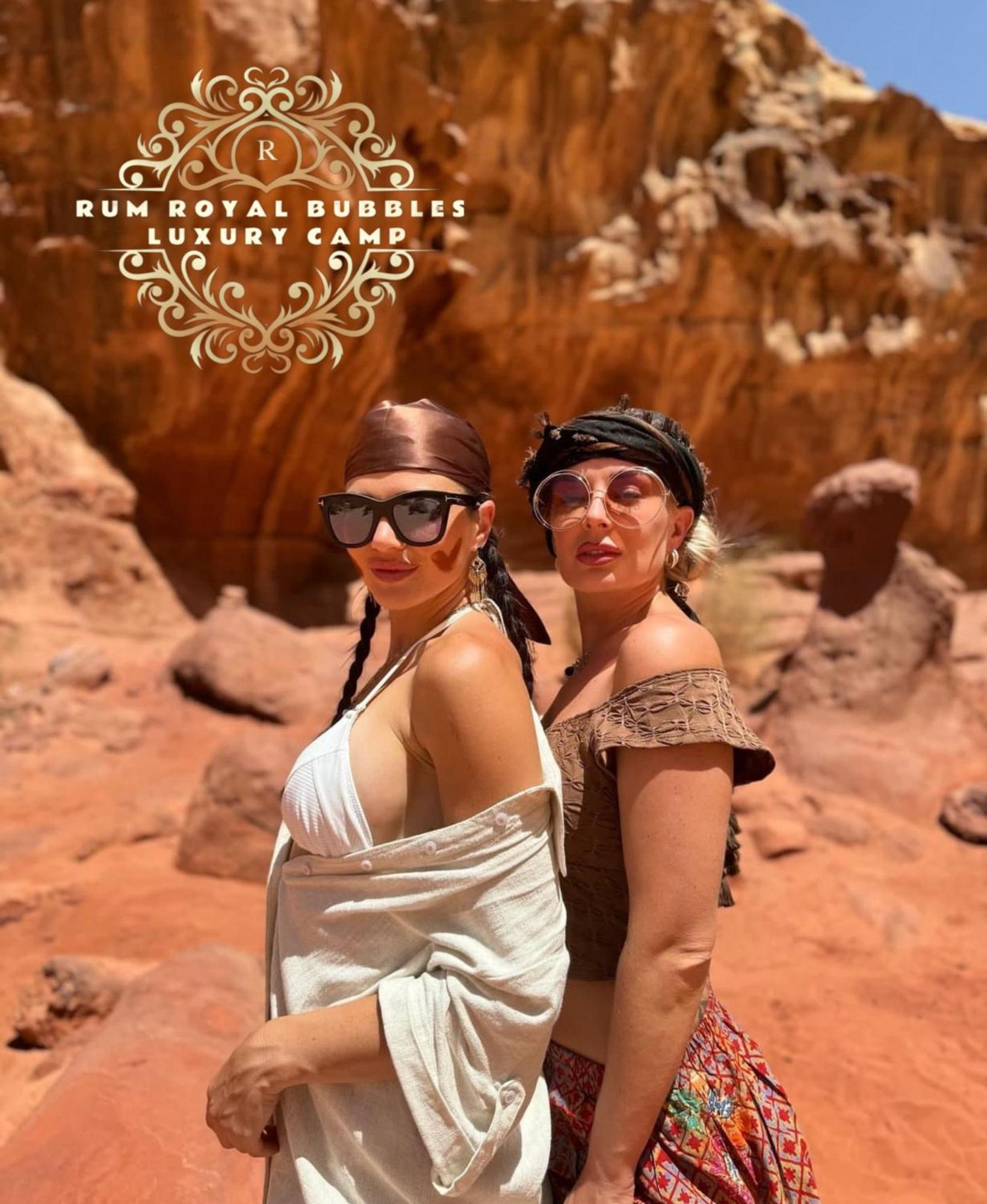Rum Royal Bubbles Luxury Camp Lejlighed Wadi Rum Eksteriør billede